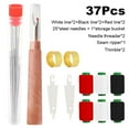 thumbnail image 1 of 34/36/37PCS Big Eye Steel Sewing Needles Kit, 2026 New Stainless Steel Needles for Hand Sewing Kit, Sewing Tool Set, Portable DIY Hand Made Craft Set for Handcraft Lovers Beginners & Daily Use, 1 of 8