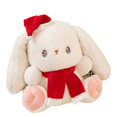 thumbnail image 1 of Cute Cartoon Christmas Rabbit Plush Toy Rabbit Doll Childrens Comfort Doll Christmas Birthday Gift, 1 of 5