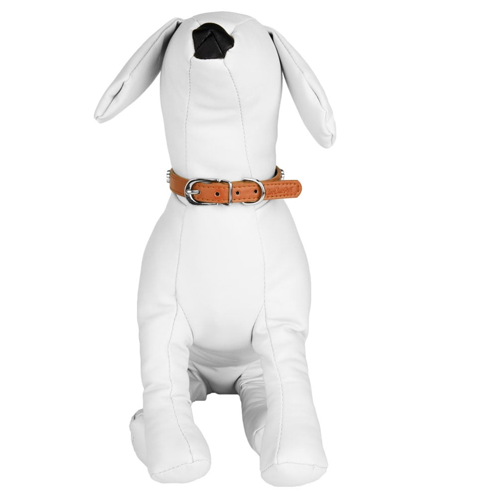 CUECUEPET Adjustable Dog Collar with Embellished Paw Bling Charms [Multiple Sizes]