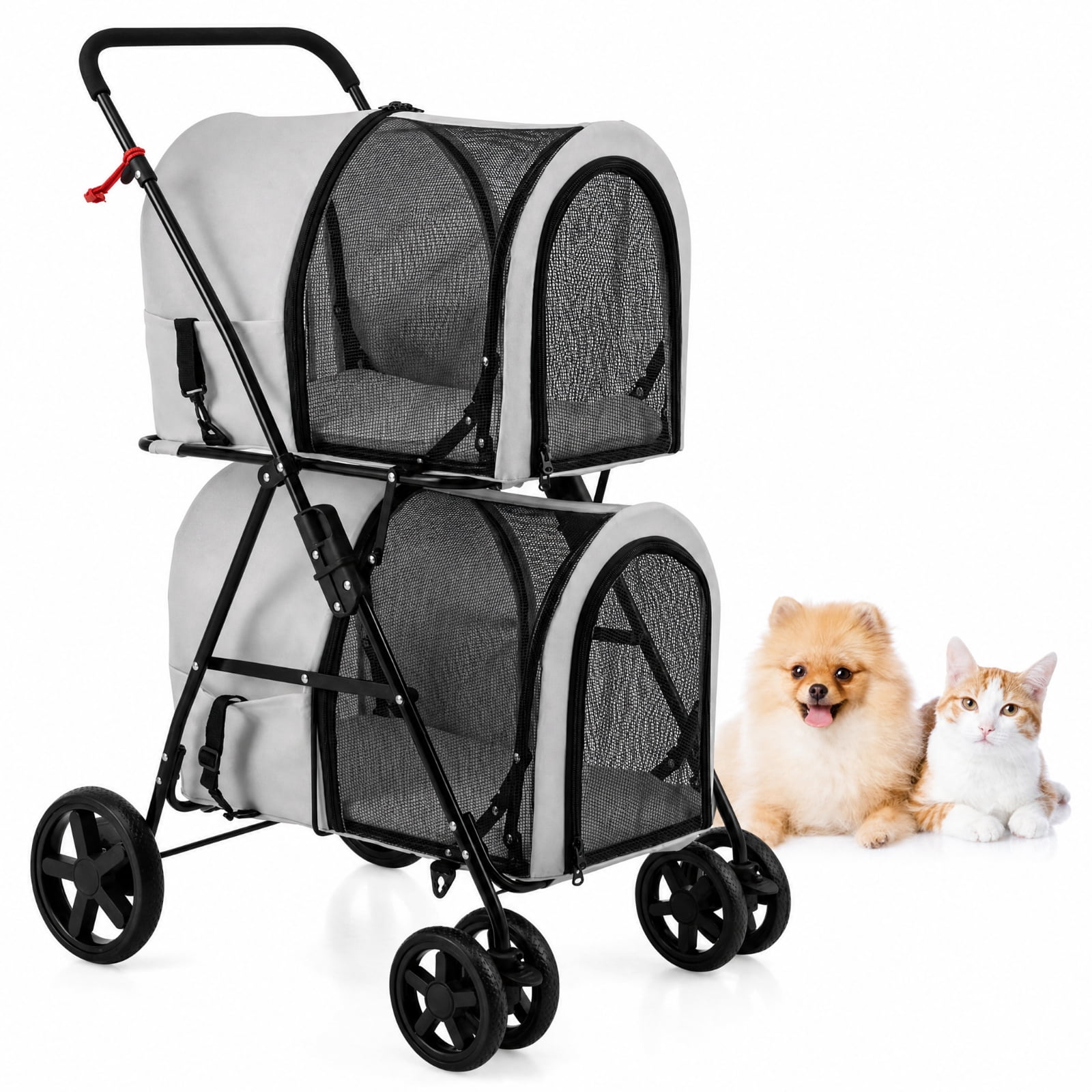 HPZ Pet Rover Premium Pet Stroller - Walmart.com