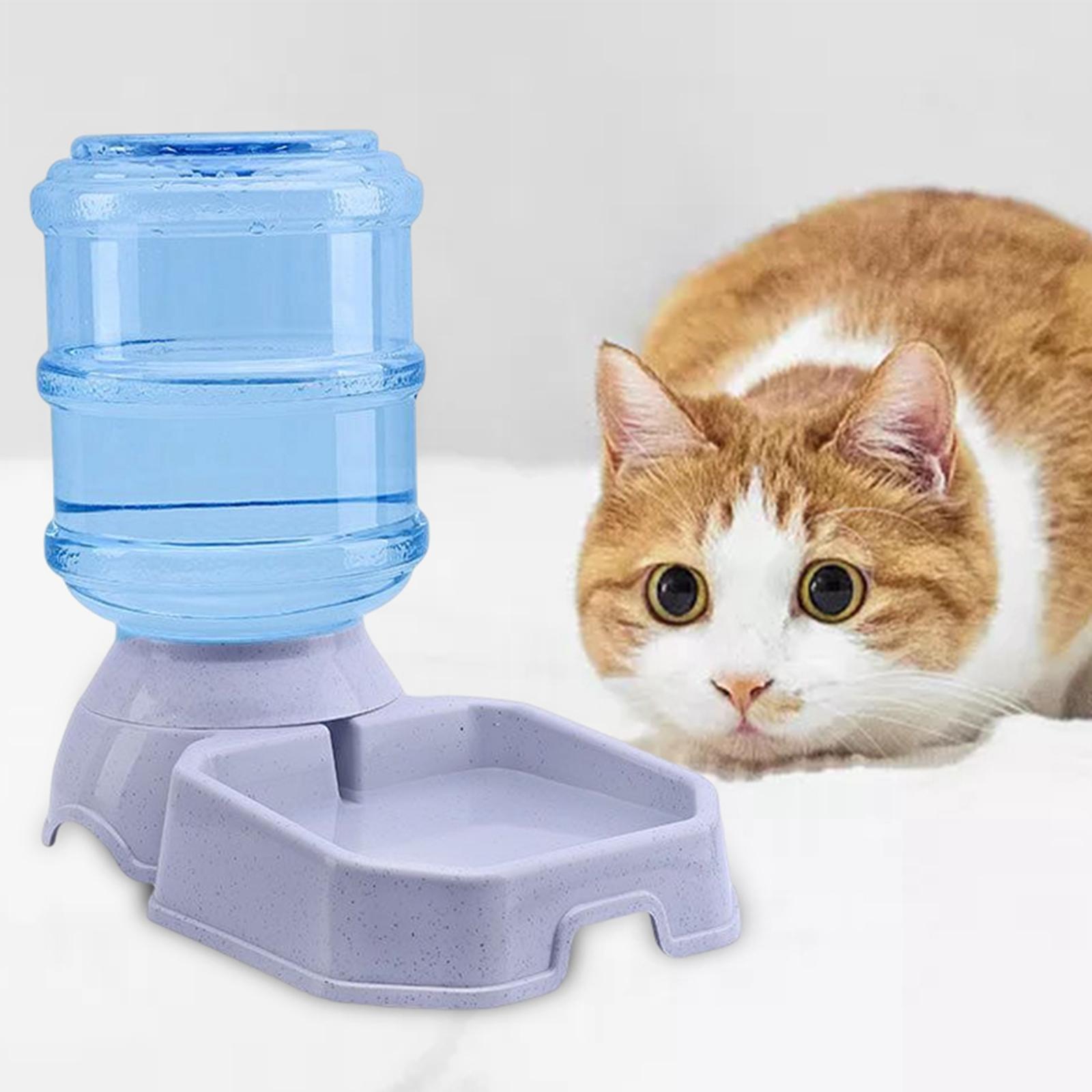 Large Capacity Automatic Cat Feeder Bowl Feeding Container Cats
