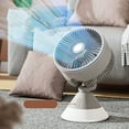 thumbnail image 5 of XGFHYJEH Desk Fan, Box Fan, Small Fan, Box Fan Clearance, Small Desk Fan, Small Fans for Desk, Portable Personal Quiet Electric Fan for Home, Plastic, 5 of 7