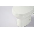 thumbnail image 3 of Rear Outlet Toilet with P-Trap, Efficient Flushing and Space-Saving Two-Piece Toilet, Two Extension Pipe for Easy Install, 3 of 13