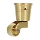 thumbnail image 3 of Rueda universal de latón resistente con rotación de 360 grados para muebles, 3 of 5