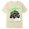 thumbnail image 4 of FINALGANG Boys Girls TShirts Kids Cartoon Truck Letter Prints Loose Fit Tees Short Sleeve Crewneck Top For Casual Daily Outdoor Wear, 4 of 4