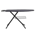 thumbnail image 2 of Household Essentials Black and Grey Deluxe Steel Top Board with Iron Rest and Clothes Rack, 2 of 5