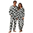 thumbnail image 6 of Lorytime Valentines Couple Pajamas Matching Sets Vacation Heart Crewneck Long Sleeve Tops Pants with Pockets Mens Homewear, 6 of 8