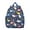 Multicolor, variant on Hand-Drawn Dog Graphic Student Backpack – Cute Puppy Paw Print with Bone and Tail Cartoon Design, Artistic Watercolor Style for School