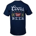 thumbnail image 3 of Coors Banquet Logo Distressed Blue Colorway Front  and  Back Print T-Shirt-Large, 3 of 3