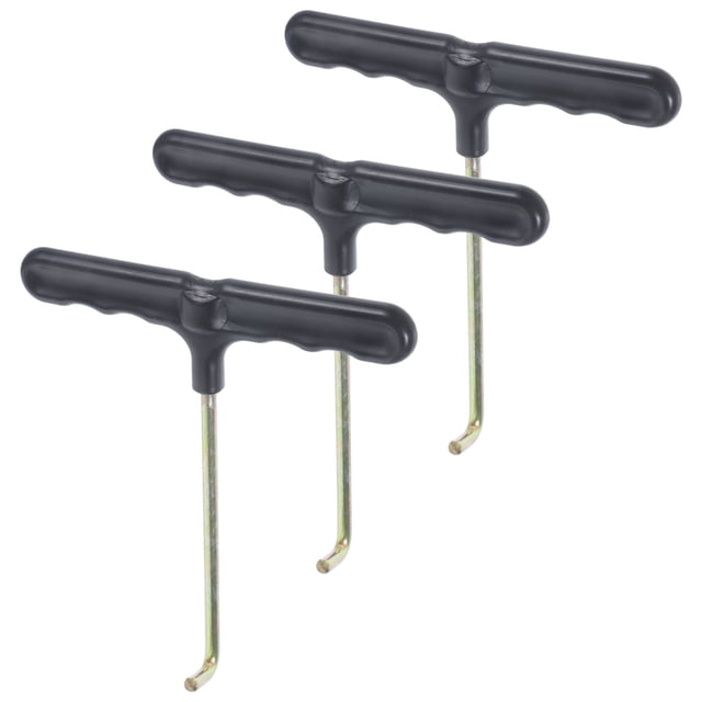 OULII 3Pcs Multi Function Trampoline Spring Pull Hook for Bounce Houses and Bungee
