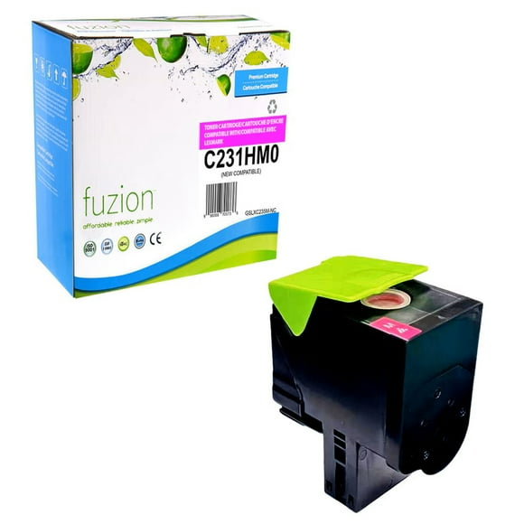 FUZION Lexmark C231HM0 Compatible Toner High Yield - Magenta