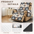 thumbnail image 3 of TSOVTHRID Aztec Tribal Geometric Print Recliner Covers Non-Slip Recliner Stretch Sofa Slipcover Recliner Cover 1 Seat Couch Protector Soft Furniture Protector Covers with Pocket for Pets, 3 of 7