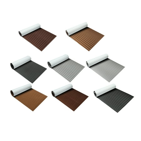Faux Marble Flooring - Marine Boat Sheet Faux Teak Decking Yacht Flooring EVA Foam Floor Sheet Self-Adhesive Mat