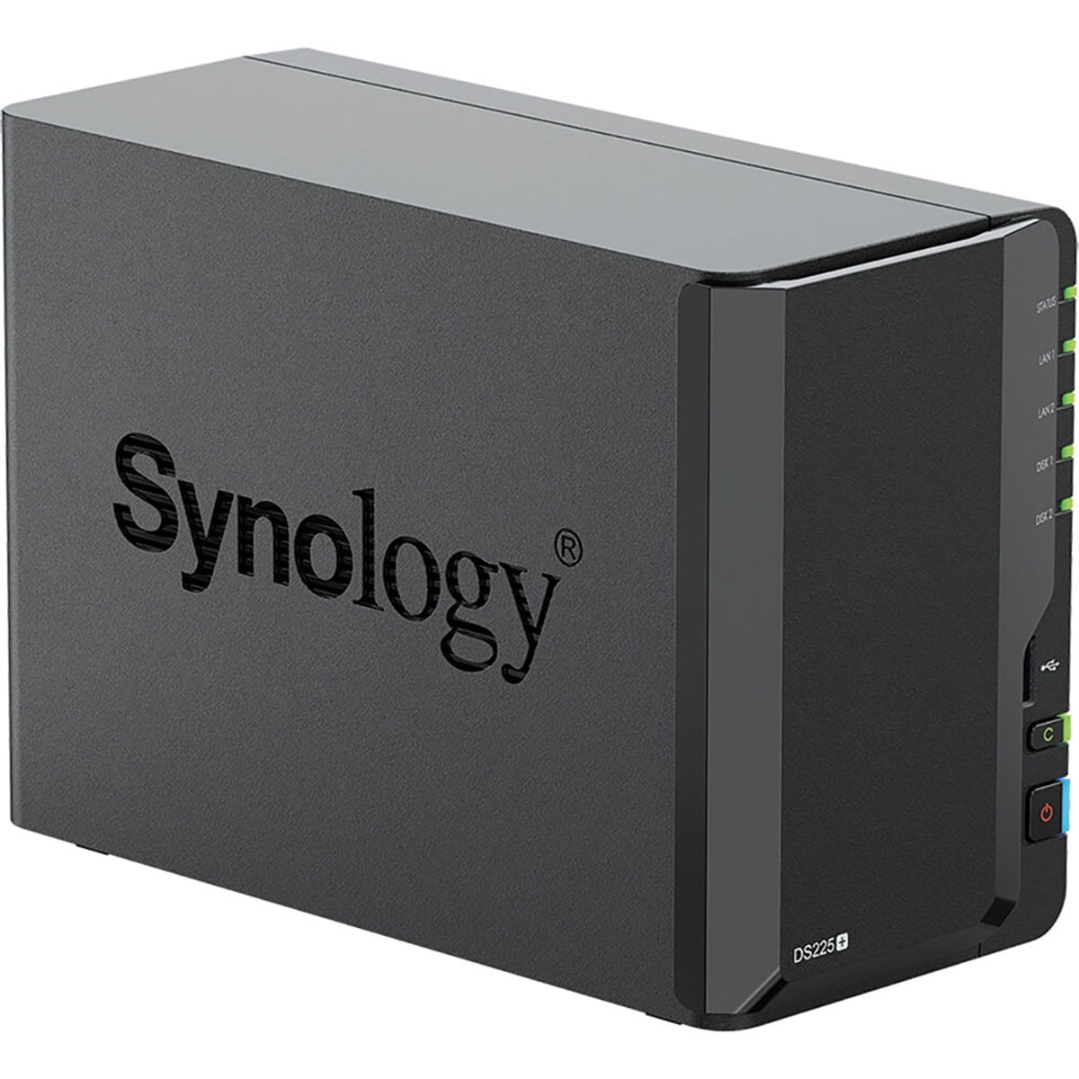Synology DiskStation DS225+ SAN/NAS Storage System - 1 x Intel Celeron J4125 Quad-core (4 Core) 2 GHz - 2 x HDD Supported - 0 x HDD Installed - 2 x SSD Supported - 0 x SSD Installed - 2 GB RAM DDR4...