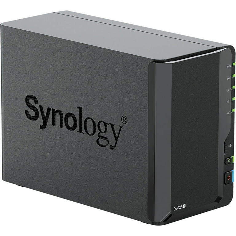 Synology DiskStation DS220+　3TB HDD2本付き Synology DiskStation DS225+ 2-Bay NAS Enclosure, Diskless