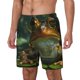 thumbnail image 1 of Fotbe Intellectual Frog Pond Traje de Baño para Hombre – Shorts de Natación de Secado Rápido con Forro y Bolsillos-X-Large, 1 of 6