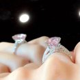 thumbnail image 5 of EOEMY Fashion 925 Silver Cubic Zirconia Rings Women Wedding Party Jewelry Size 6-10-6, 5 of 5