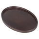 thumbnail image 4 of Bandeja de té ovalada, mesa decorativa de bambú, robusta, elegante, segura, para cena, comida y té, para restaurante en casa, 4 of 14