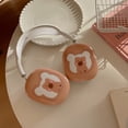 thumbnail image 6 of Brown Bear Lovely Cute Cartoon Protective Case for Apple for airpods Max Headphones Cover Anti-scratch Soft Accessories (Coffee bear), 6 of 7