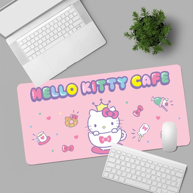 cartoon hello cute k-kittys cat Mousepad Computer Laptop Gamer Pad PC Gaming Accessories Desk Mats