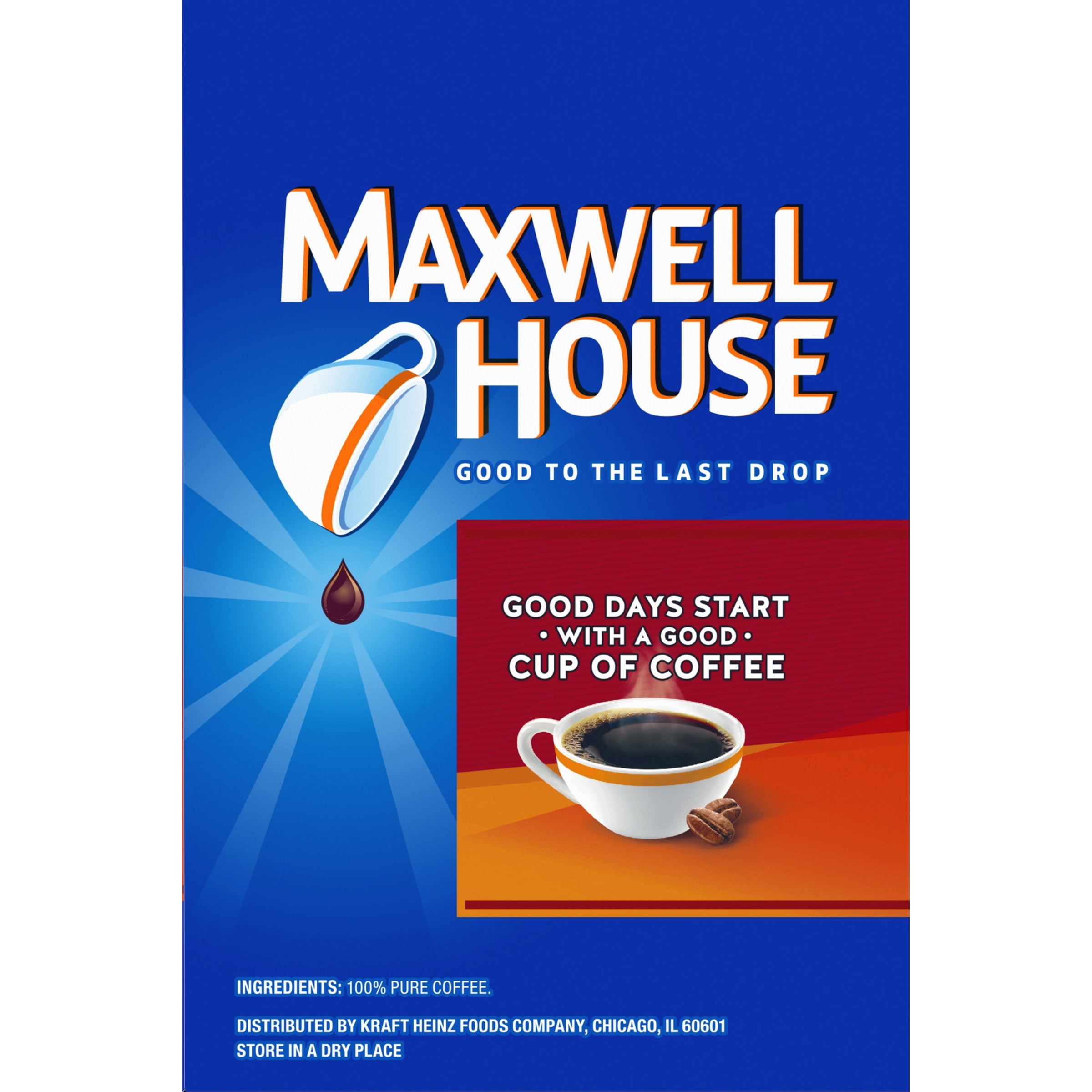 Maxwell House Smooth Bold Dark Roast K-Cup® Coffee Pods, 18 ct Box