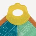 thumbnail image 4 of Nuby Teething Blankie and Teether Toy for Babies, Multicolor Lion Design, 4 of 8