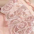 thumbnail image 7 of SCSAlgin Women’s Lace Satin Panties Seamless Briefs Mid Waist Underwear, 7 of 7