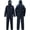 Navy, variant on Rain Suits for Men Women Waterproof One Piece Rain Jacket & Pant Workwear Coverall