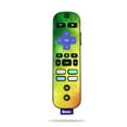 thumbnail image 3 of Skin Decal Wrap Compatible With Roku Ultra Sticker Design Rasta Rainbow, 3 of 6
