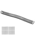 thumbnail image 3 of Plastic Spiral Binding Coils 3/4in, Non Fade  Page Turning Binding Spirals Reusable 20Pcs  For Students For A4 A5 Notebook Black, 3 of 8