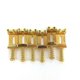 thumbnail image 1 of 6 Roller Bridge Pull String Code Electric Guitar Saddle For Electric Guitar Accessories Gold, 1 of 5