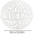 thumbnail image 2 of GUANGHONG Spherical Mobile Chicken Rolling Circular Chicken Cage Rabbit Running Net Pet Cage Outdoor Farm Pethouse Skateboarding Post Boxes for Wall Mounted Squirrel Baffle for 4x4 Post Copper, 2 of 6