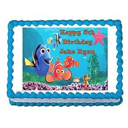 Finding Nemo Party Decoration Edible Cake Image Cake Topper