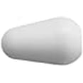 thumbnail image 3 of Embouts pour Guitare Stratocaster Fender - Blanc - Paire, 3 of 3