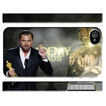 Ganma Leonardo DiCaprio Best Actor 2015 Case For Iphone 4 4s Hard Case (The Best Iphone 4s Wallpapers)