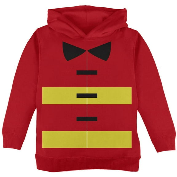 Halloween Fireman Costume Red Toddler Hoodie - 4T