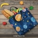 thumbnail image 5 of Balery Planets And Stars1 Bolsa de Mano para Mujeres con Cremallera, Bolsa de Gimnasio con Compartimentos, Bolsa para Laptop, Bolsa para Trabajo, 5 of 7