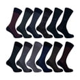 thumbnail image 2 of 12 Pairs Mens Luxury Bamboo Socks | Sock Snob | Patterned Suft Soft 6-11 Socks, 2 of 2