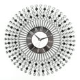 thumbnail image 3 of Decorative Wall Clock, Wrought Iron Multiple Scenes Non Ticking Easy To Hang Wall Clock  For Kitchen For Bedroom For Living Room For Classroom, 3 of 8