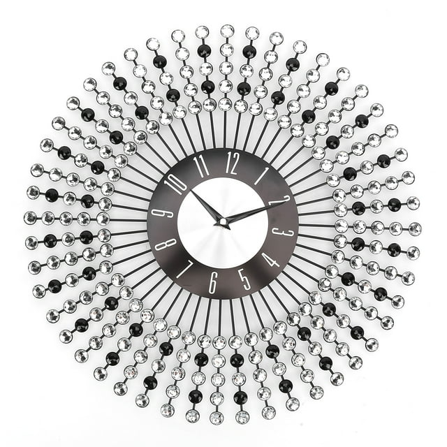 Decoración del hogar, reloj colgante de pared vintage de hierro forjado, rendimiento probado