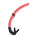 thumbnail image 4 of Buceo DYNWAVEMX Dry Snorkels tubo de respiración con hebilla Válvula de Purga Boquilla de Silicona naranja, 4 of 7