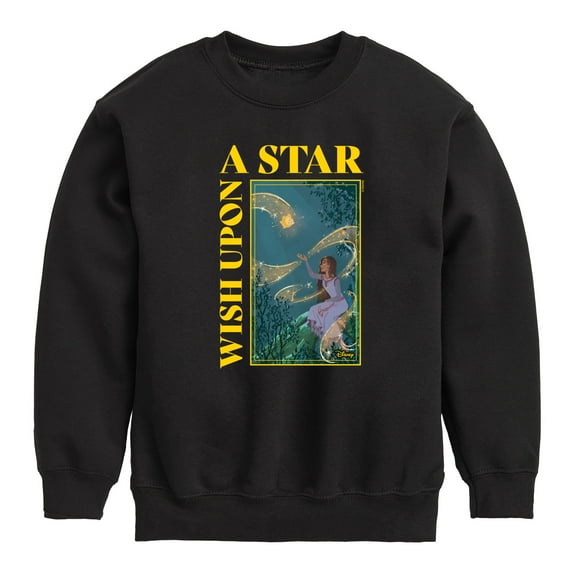 Disney Wish - Wish Upon A Star - Toddler & Youth Crewneck Fleece Sweatshirt