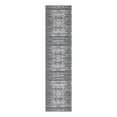 thumbnail image 3 of Unique Loom Decatur Collection Area Rug - Static (2' x 7' 10" Runner Dark Gray/Ivory), 3 of 7