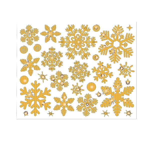 Puntoco Nueva Navidad Copo de nieve Etiqueta de la ventana Etiqueta de la pared Etiqueta de la puerta Puntoco Puntoco-440