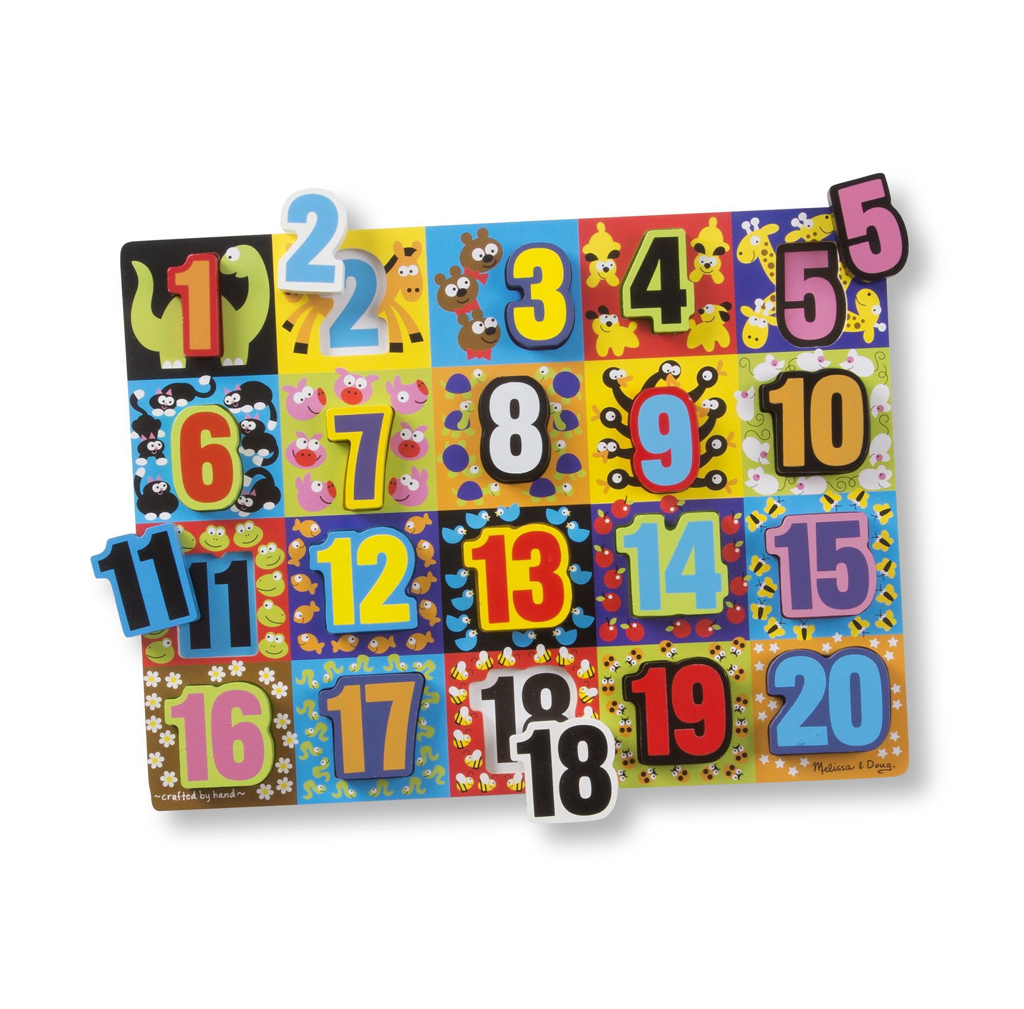 Chunky Puzzles: Jumbo Numbers Chunky Puzzle (Other) - Walmart.com