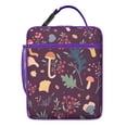 thumbnail image 5 of Small Insulated Lunch Bag with Handle, Portable Lunch Bag for HealthConscious Individuals Keeps Food Hot/Cold Lunch Tote for Business Trips Beach Outings Mushroom, 5 of 6