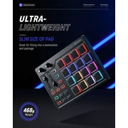 Donner STARRYPAD Professional MIDI Pad Beat Maker Machine with 16 Beat Pads