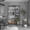Multicolor, variant on 2 Piece Bookcase Set Living Room Storage, 42 Wide 9 Shelves Matt Gray/White Particle Board