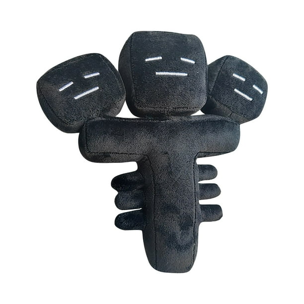 Dibble Plush 25CM Black Plush Toy For Kids Horror Head Black Plush Doll Game Reversible Plush