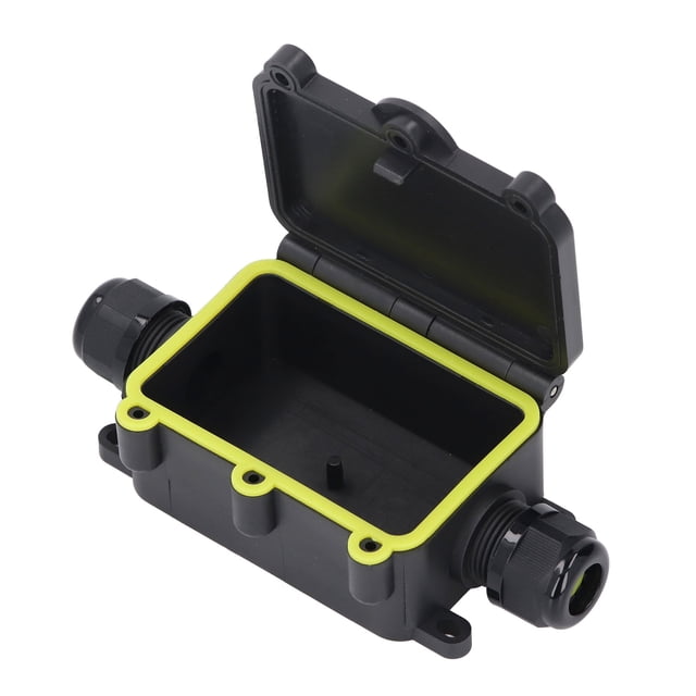 Caja De Cableado De 2 , Carcasa De Plástico PA66, Uso Versátil, Caja Eléctrica Para Exteriores De 450 V Para Maquinaria De Ingeniería